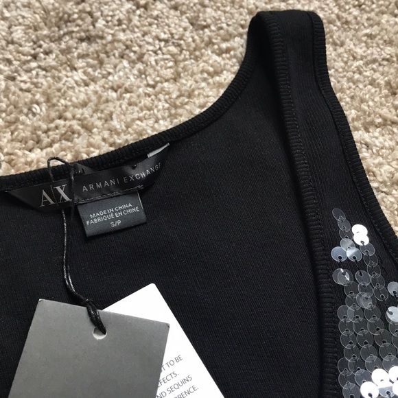 Armani Exchange Black Tank - Picture 3 of 6
